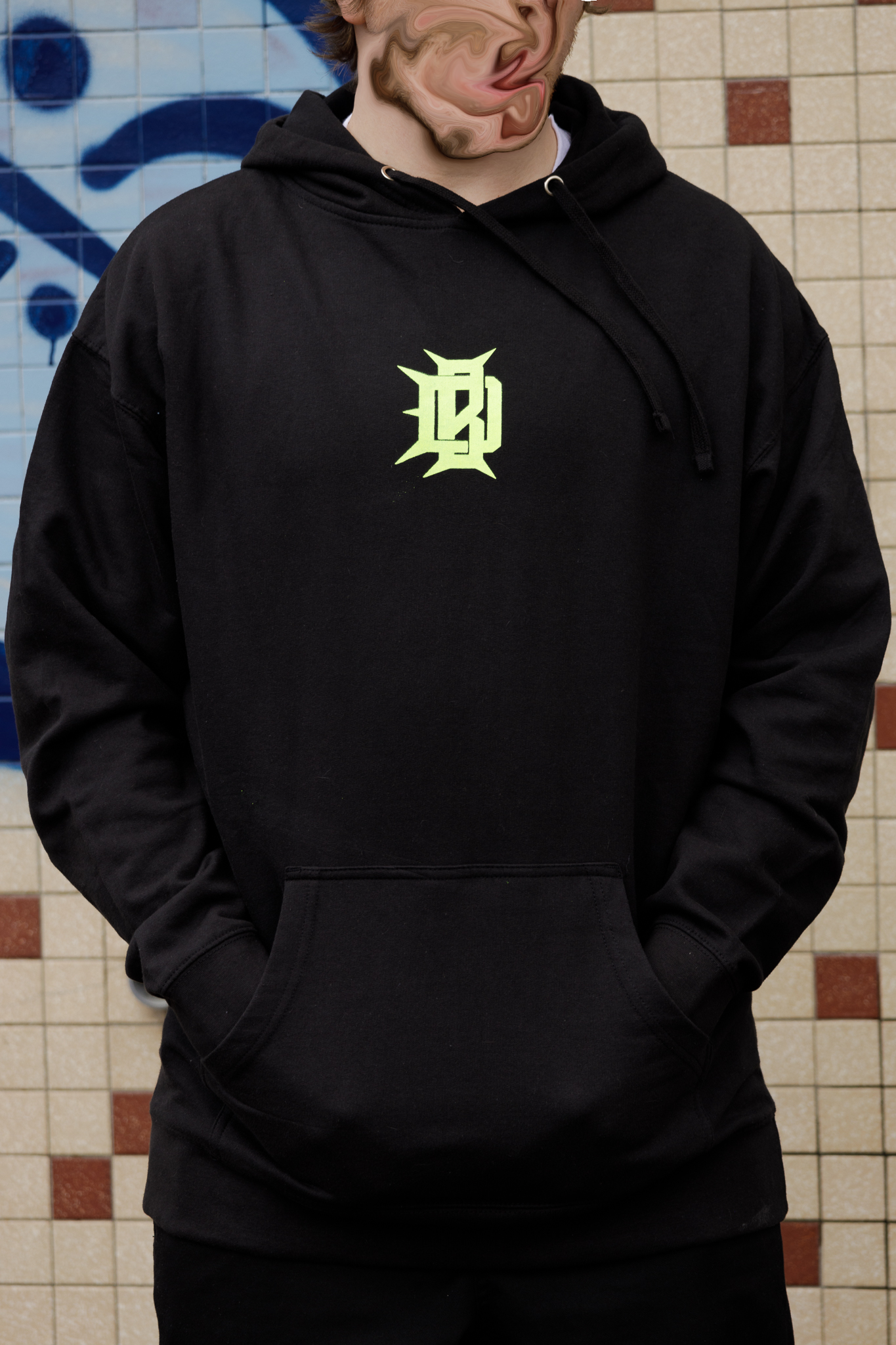 OG DB Logo Hoodie - Black/Yellow