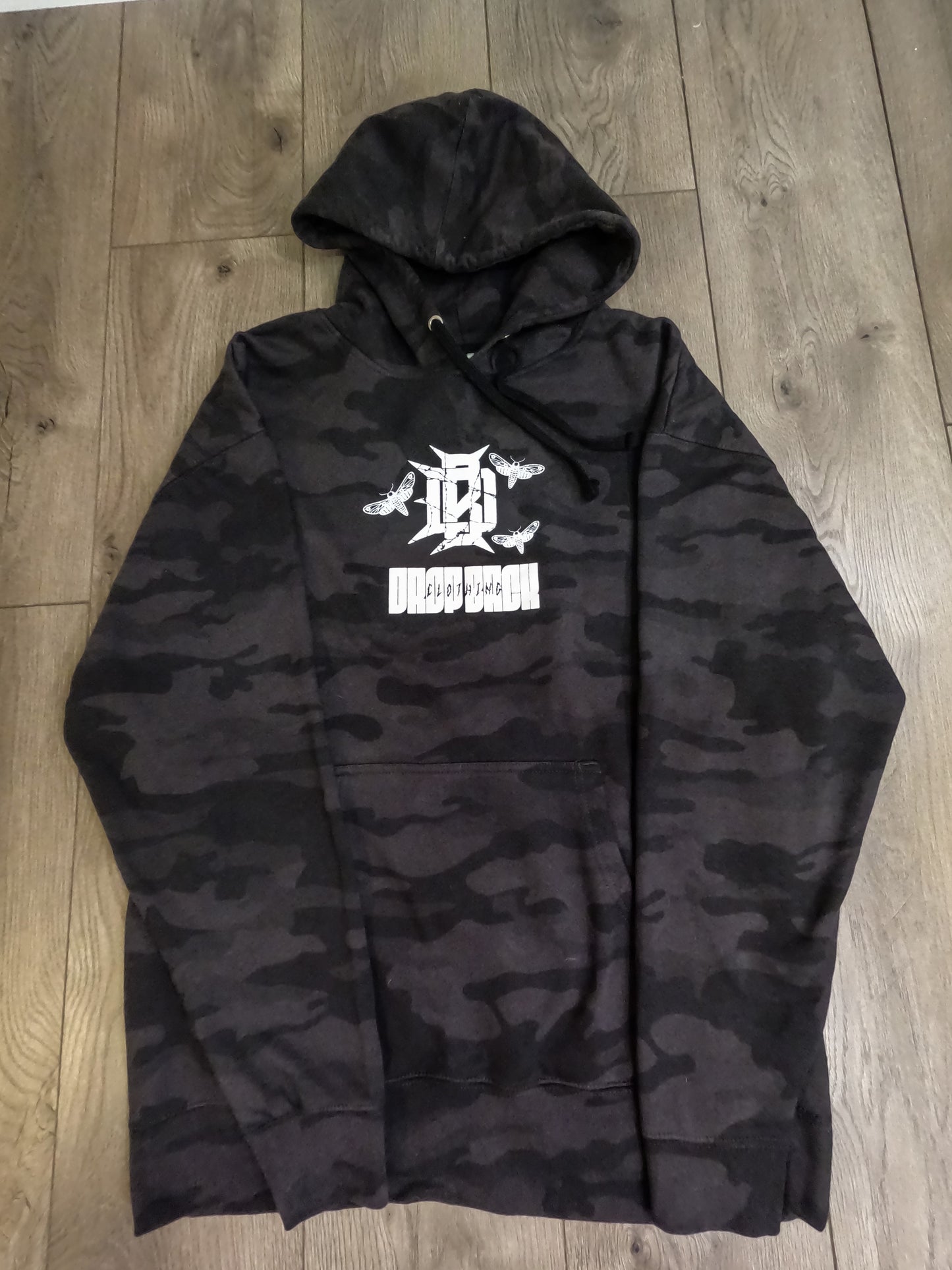 Camo Web Hoodie - Camo/White