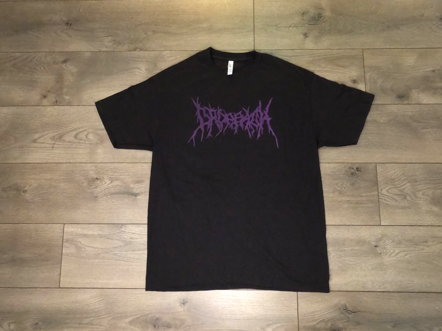 Skulls Logo Tee - Black/Purple