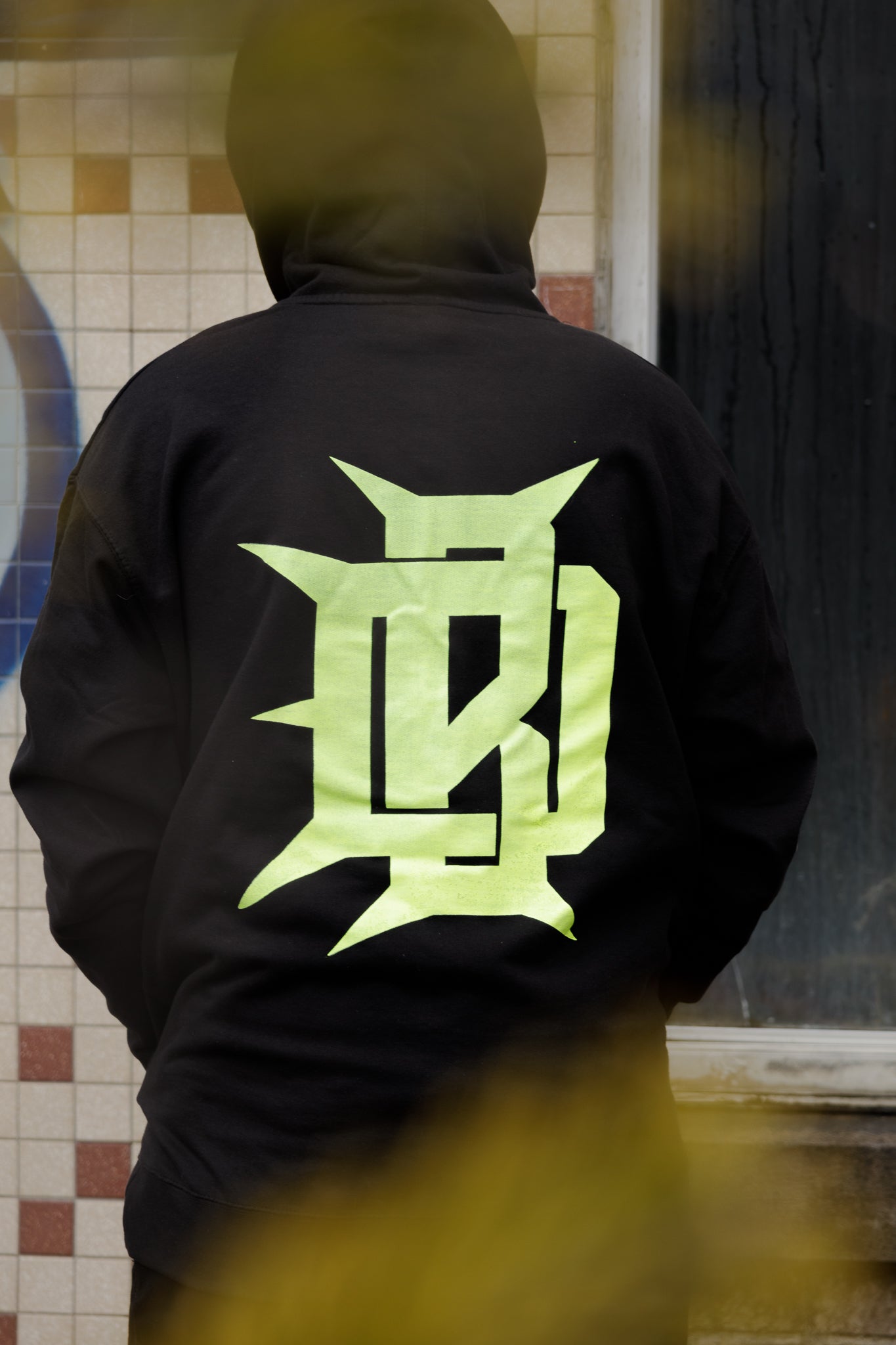 OG DB Logo Hoodie - Black/Yellow